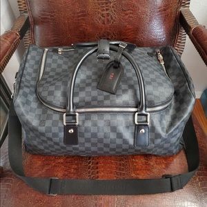 Louis Vuitton Roadster Damier Graphite 50 Gray/BLK
